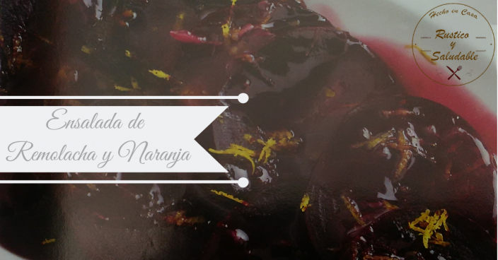 ENSALADA DE REMOLACHA Y NARANJA